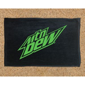 Black 11"x17" Velour Rally Towel